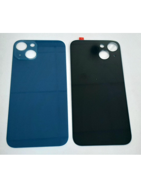 Tapa trasera o tapa bateria azul facil instalacion para IPhone 13 A2633