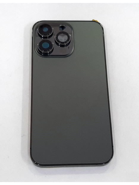 Carcasa trasera mas tapa trasera negra para IPhone 13 Pro A2638