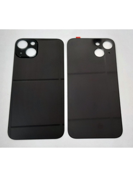 Tapa trasera o tapa bateria negra facil instalacion para IPhone 13 A2633