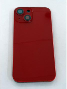 Carcasa central mas tapa trasera roja para IPhone 13 Mini