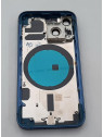 Carcasa central mas tapa trasera azul para IPhone 13 Mini