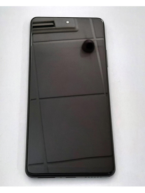 Pantalla lcd para Xiaomi MI 11T MI 11T Pro mas tactil negro mas marco negro calidad compatible incell