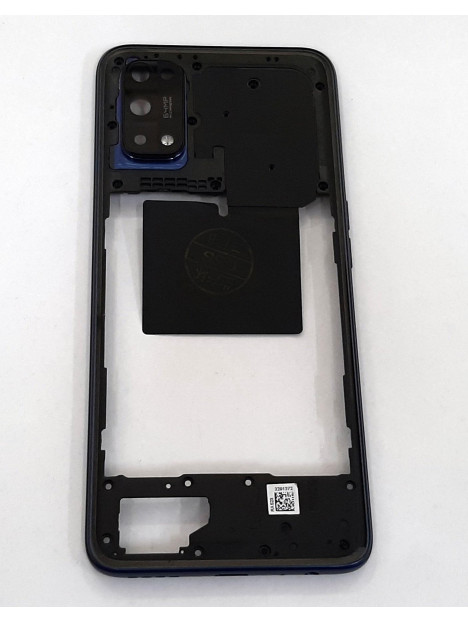Carcasa trasera o marco azul oscuro para Realme 7 RMX2155 calidad premium
