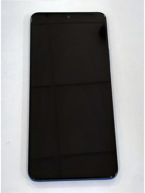 Pantalla lcd para Huawei Honor Magic 4 Lite Honor X30 mas tactil negro mas marco azul calidad premium