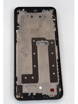 Carcasa central o marco negro para Huawei Honor X8 calidad premium