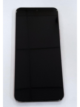 Pantalla lcd para Huawei Honor X8mas tactil negro mas marco rosa calidad premium