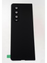 Tapa trasera o tapa bateria negra para Samsung Galaxy Z Fold 3 5G F926B CSL mas cubierta camara