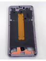 Carcasa central o marco purpura para Samsung Galaxy S21 FE SM-G990B calidad premium
