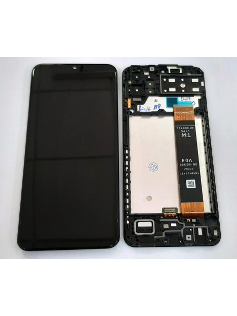 Pantalla lcd para Samsung Galaxy M23 5G SM-M236 mas tactil negro mas marco negro calidad premium