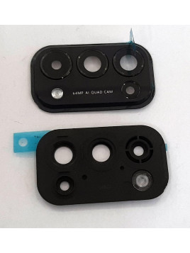 Cubierta camara negra mas cristal camara para Oppo Reno5 5G PEGM00 PEGT00 Reno5 4G calidad premium