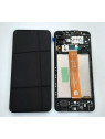 Pantalla lcd para Samsung Galaxy A12 Nacho 2021 SM-A127F/DS GH82-26486A mas tactil negro mas marco negro Service Pa