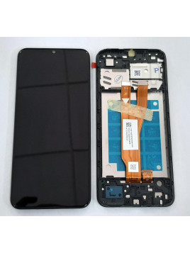 Pantalla lcd para Samsung Galaxy A03 Core SM-A032 GH81-21711A mas tactil negro mas marco negro Service Pack