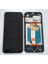 Pantalla lcd para Samsung Galaxy A03 Core SM-A032 GH81-21711A mas tactil negro mas marco negro Service Pack