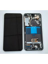 Pantalla lcd para Samsung Galaxy S22 SM-S901 GH82-27520A mas tactil negro mas marco phantom negro Service Pack