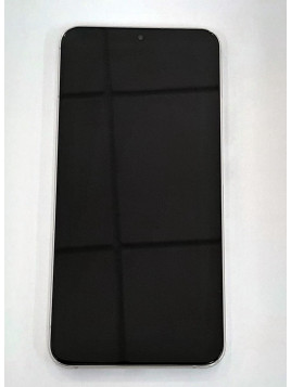 Pantalla lcd para Samsung Galaxy S22 Plus SM-S906U GH82-27500B mas tactil negro mas marco phantom blanco Service Pa