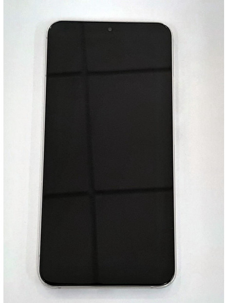 Pantalla lcd para Samsung Galaxy S22 Plus SM-S906U GH82-27500B mas tactil negro mas marco phantom blanco Service Pa