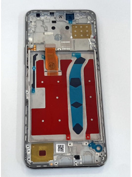 Pantalla lcd para Huawei Honor X8mas tactil negro mas marco plata calidad premium