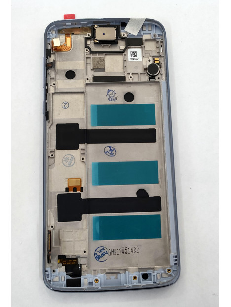 Pantalla lcd para Motorola Moto G6 Plus XT1926 mas tactil azul mas marco azul calidad premium