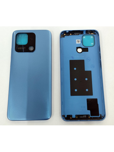 Tapa trasera o tapa bateria azul para Xiaomi Redmi 10C
