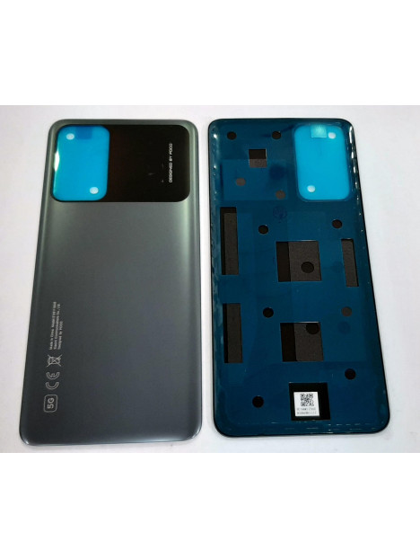Tapa trasera o tapa bateria gris para Xiaomi Poco M4 Pro 5G
