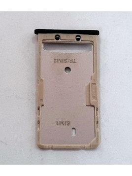 Soporte o bandeja sim negra para Blackview BV4900 calidad premium