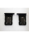 Soporte o bandeja dual sim negra para Oppo Reno 6 5G CPH2251 calidad premium