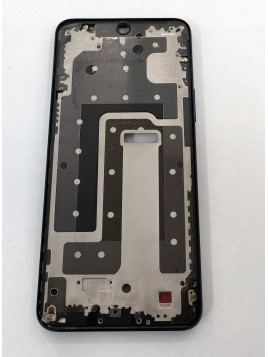 Carcasa central o marco azul para Huawei Honor X8 calidad premium