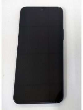 Pantalla lcd para Huawei Honor X8 mas tactil negro mas marco azul calidad premium