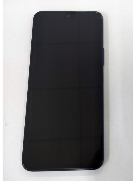 Pantalla lcd para Huawei Honor X8 mas tactil negro mas marco azul calidad premium