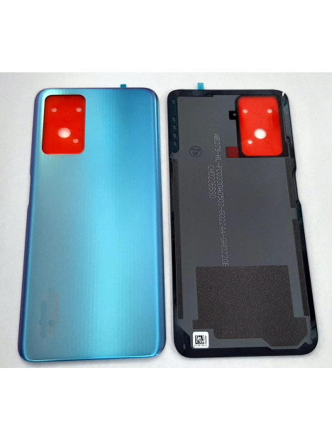 Tapa trasera o tapa bateria azul para Realme 9I RMX3491