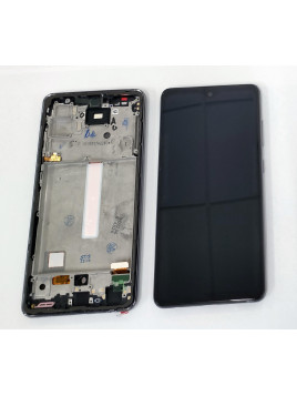 Pantalla oled para Samsung Galaxy A52 4G SM-A525F A52 5G SM-A526F mas tactil negro mas marco negro compatible