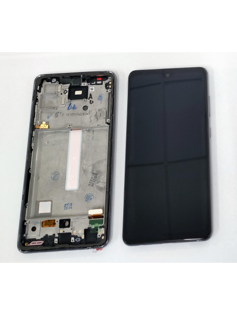 Pantalla oled para Samsung Galaxy A52 4G SM-A525F A52 5G SM-A526F mas tactil negro mas marco negro compatible