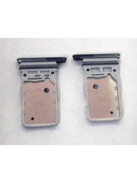 Soporte o bandeja dual sim purpura para Samsung Galaxy S21 5G SM-G991 calidad premium