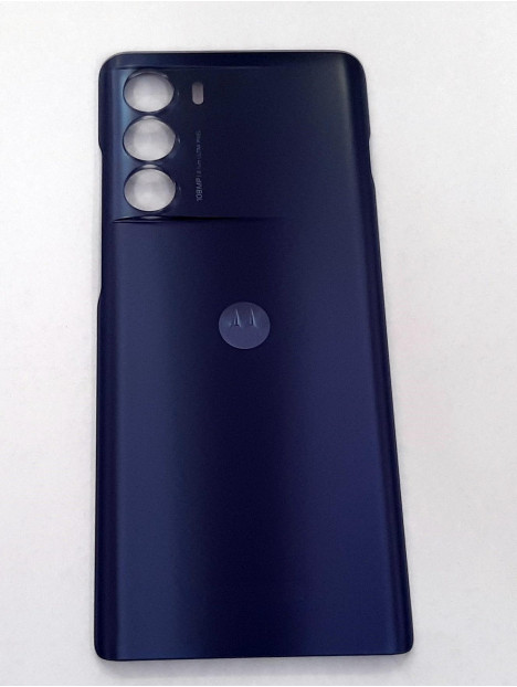 Tapa trasera o tapa bateria azul para Motorola Moto G200 5G XT2175