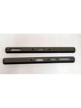 Set 2 embellecedores laterales gris para Blackview BV5900 calidad premium