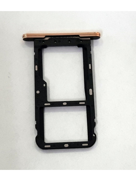 Soporte o bandeja sim dorada para Blackview A95 calidad premium