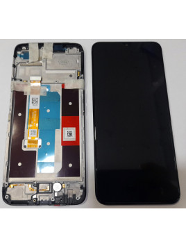 Pantalla lcd para Realme C35 RMX3511 mas tactil negro mas marco negro Service Pack calidad premium