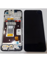 Pantalla lcd para Realme C31 RMX3501 mas tactil negro mas marco negro Service Pack Premium