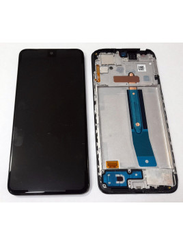 Pantalla lcd para Xiaomi Redmi Note 11S 5600010K7S00 mas tactil negro mas marco Service Pack Premium