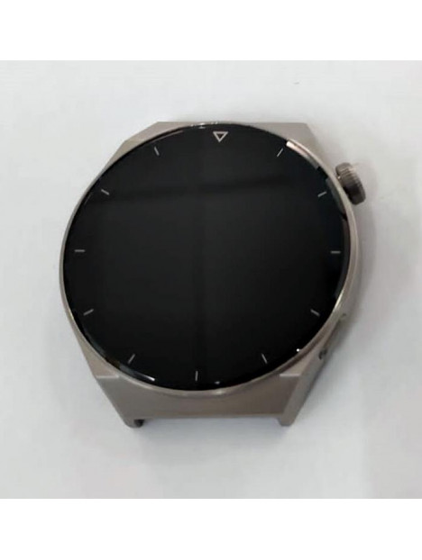 Pantalla lcd para Huawei Watch GT 3 Pro 46mm mas tactil negro mas marco plata calidad premium