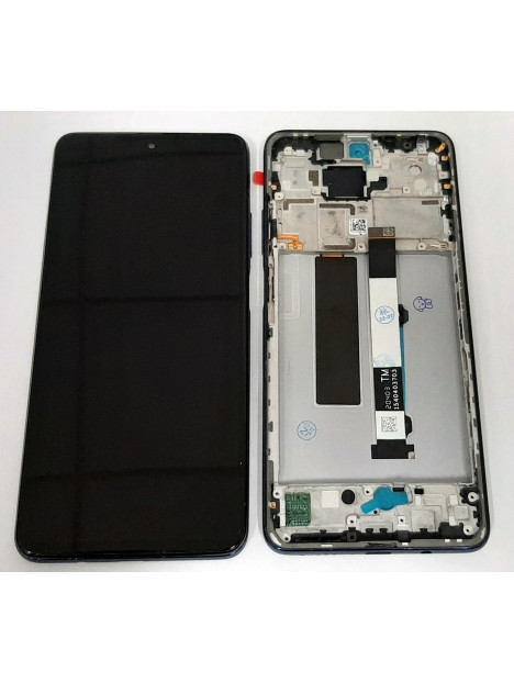 Pantalla lcd para Xiaomi Mi 10T Lite 5g Redmi Note 9 Pro 5G mas tactil negro mas marco azul calidad premium