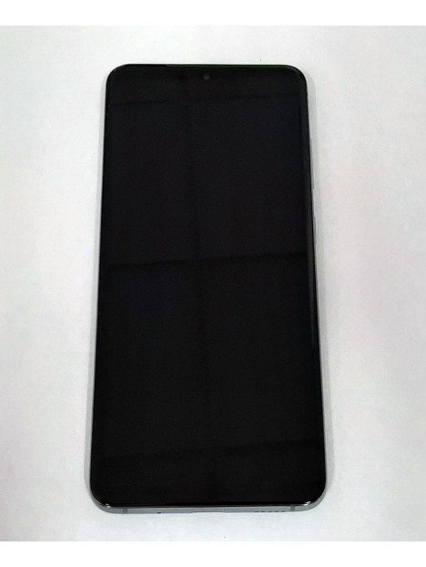 Pantalla oled 2 para Samsung Galaxy S20 SM-G980F mas tactil negro mas marco gris calidad compatible SM-G980 G980F S
