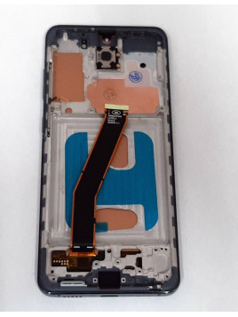 Pantalla oled 2 para Samsung Galaxy S20 SM-G980F mas tactil negro mas marco gris calidad compatible SM-G980 G980F S