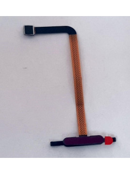 Flex boton home purpura para Blackview A90 calidad premium