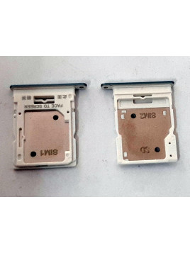 Soporte o bandeja dual sim azul para Xiaomi Poco X4 Pro 5G calidad premium