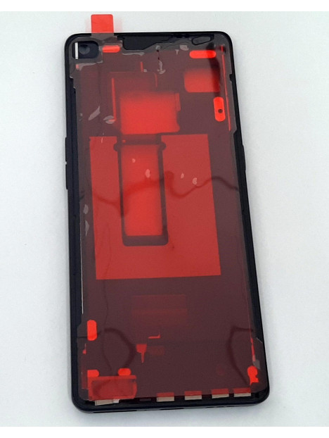 Carcasa central o marco azul rojo para Oppo Find X2 Neo calidad premium