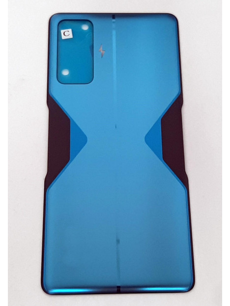 Tapa trasera o tapa bateria azul para Xiaomi Poco F4 GT