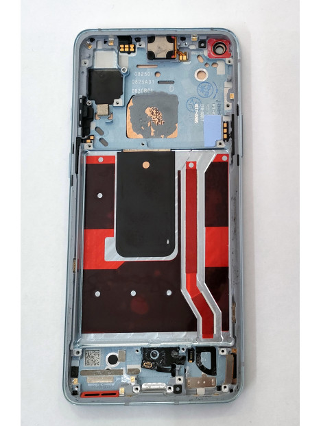 Pantalla lcd para Oneplus 8T mas tactil negro mas marco plata compatible