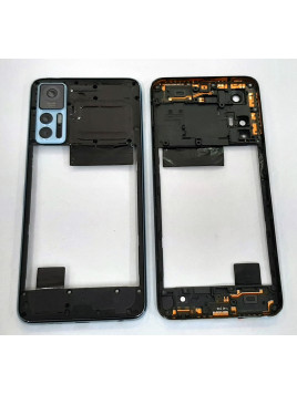 Carcasa trasera o marco azul para TCL 30 5G T676 calidad premium