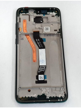 Pantalla lcd para Xiaomi Redmi Note 8 Pro Red Rice Note 8 Pro mas tactil negro mas marco verde compatible (dual sim